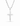 Crucifix Pendant (White Gold)